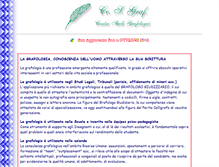 Tablet Screenshot of corsidigrafologia.it